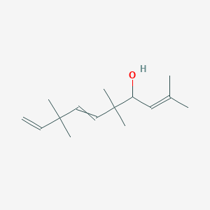 2,5,5,8,8-Pentamethyldeca-2,6,9-trien-4-ol