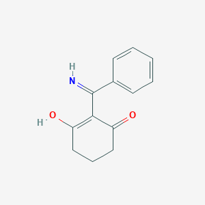 2-[Amino(phenyl)methylidene]cyclohexane-1,3-dione