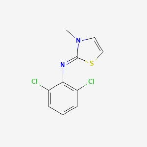 (2Z)-N-(2,6-Dichlorophenyl)-3-methyl-1,3-thiazol-2(3H)-imine