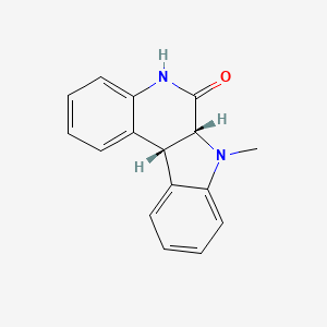 (6aR,11bS)-7-Methyl-5,6a,7,11b-tetrahydro-6H-indolo[2,3-c]quinolin-6-one