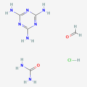 Formaldehyde;1,3,5-triazine-2,4,6-triamine;urea;hydrochloride