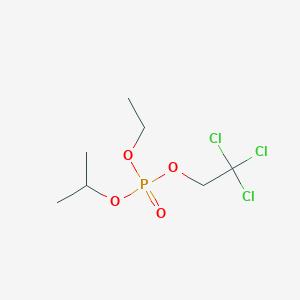 Ethyl propan-2-yl 2,2,2-trichloroethyl phosphate