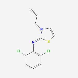 (2Z)-N-(2,6-Dichlorophenyl)-3-(prop-2-en-1-yl)-1,3-thiazol-2(3H)-imine