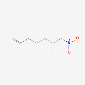 6-Iodo-7-nitrohept-1-ene