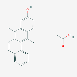 Acetic acid;7,12-dimethylbenzo[a]anthracen-9-ol