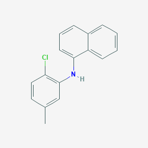 1-Naphthalenamine, N-(2-chloro-5-methylphenyl)-