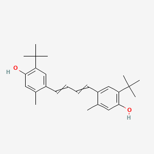 4,4'-(Buta-1,3-diene-1,4-diyl)bis(2-tert-butyl-5-methylphenol)