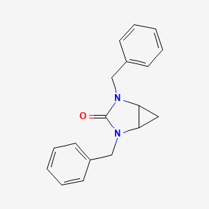 2,4-Dibenzyl-2,4-diazabicyclo[3.1.0]hexan-3-one