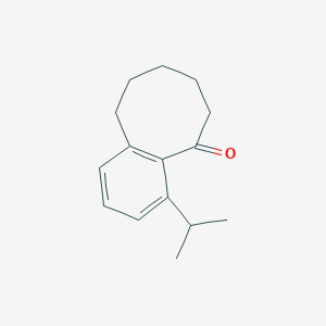 4-(Propan-2-yl)-7,8,9,10-tetrahydrobenzo[8]annulen-5(6H)-one