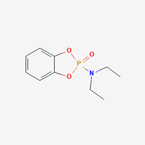 1,3,2-Benzodioxaphosphol-2-amine, N,N-diethyl-, 2-oxide