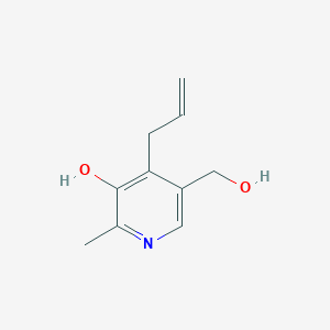 5-(Hydroxymethyl)-2-methyl-4-(prop-2-en-1-yl)pyridin-3-ol