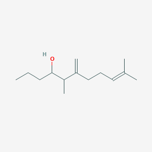 5,10-Dimethyl-6-methylideneundec-9-EN-4-OL