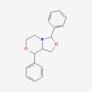 3,8-Diphenyltetrahydro-1H,3H-[1,3]oxazolo[4,3-c][1,4]oxazine