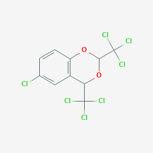 6-Chloro-2,4-bis(trichloromethyl)-2H,4H-1,3-benzodioxine