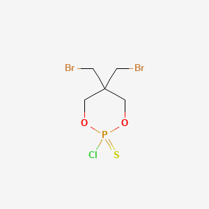 5,5-Bis(bromomethyl)-2-chloro-1,3,2lambda~5~-dioxaphosphinane-2-thione