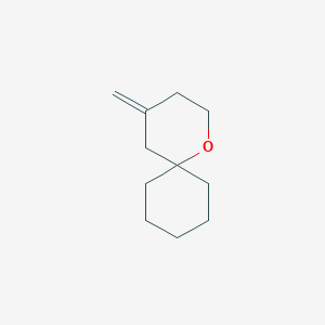 1-Oxaspiro[5.5]undecane, 4-methylene-