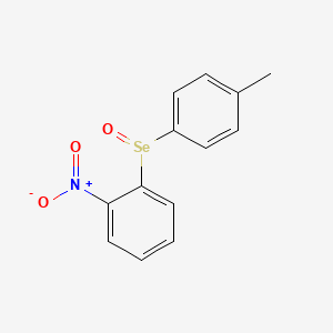 1-(4-Methylbenzene-1-seleninyl)-2-nitrobenzene