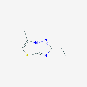 2-Ethyl-6-methyl[1,3]thiazolo[3,2-b][1,2,4]triazole