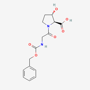 N-[(Benzyloxy)carbonyl]glycyl-(3S)-3-hydroxy-L-proline