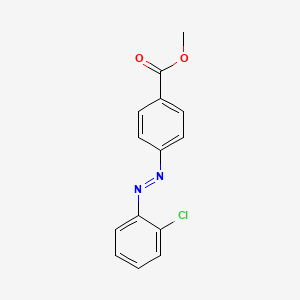 Methyl 4-[(E)-(2-chlorophenyl)diazenyl]benzoate