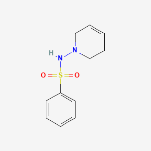 N-(3,6-Dihydro-1(2H)-pyridinyl)benzenesulfonamide