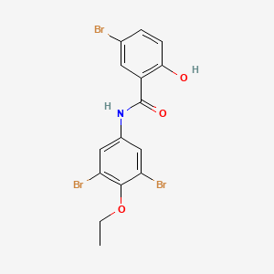 5-Bromo-N-(3,5-dibromo-4-ethoxyphenyl)-2-hydroxybenzamide