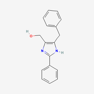 (5-Benzyl-2-phenyl-1H-imidazol-4-yl)methanol