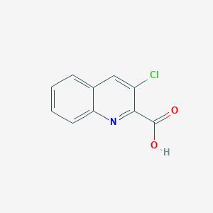 molecular formula C10H6ClNO2 B1455344 3-Chloroquinoline-2-carboxylic acid CAS No. 1803567-61-4