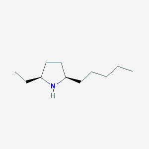 (2S,5R)-2-Ethyl-5-pentylpyrrolidine