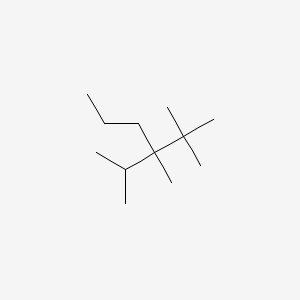 2,2,3-Trimethyl-3-(propan-2-yl)hexane