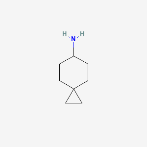 molecular formula C8H15N B1455347 Spiro[2.5]octan-6-amine CAS No. 99799-73-2