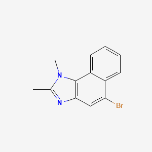 5-Bromo-1,2-dimethyl-1H-naphtho[1,2-D]imidazole