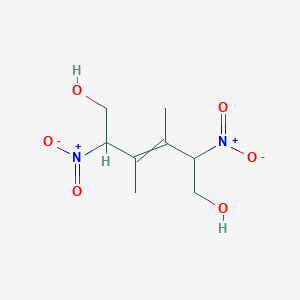 3,4-Dimethyl-2,5-dinitrohex-3-ene-1,6-diol