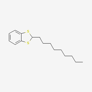 2-Nonyl-2H-1,3-benzodithiole