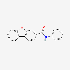 N-Phenyldibenzo[b,d]furan-3-carboxamide