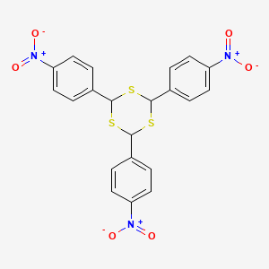 1,3,5-Trithiane, 2,4,6-tris(4-nitrophenyl)-