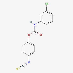 4-Isothiocyanatophenyl (3-chlorophenyl)carbamate