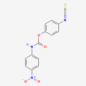 4-Isothiocyanatophenyl (4-nitrophenyl)carbamate