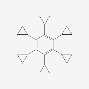 Benzene, hexacyclopropyl-