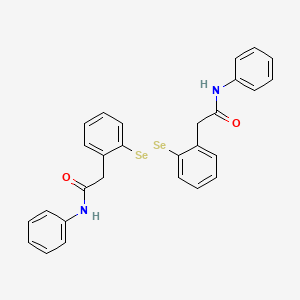 2,2'-[Diselane-1,2-diyldi(2,1-phenylene)]bis(N-phenylacetamide)