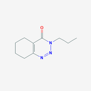 1,2,3-Benzotriazin-4(3H)-one, 5,6,7,8-tetrahydro-3-propyl-