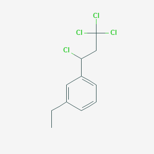 1-Ethyl-3-(1,3,3,3-tetrachloropropyl)benzene