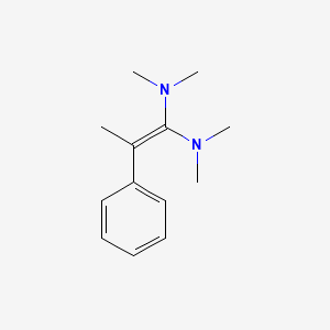 N~1~,N~1~,N'~1~,N'~1~-Tetramethyl-2-phenylprop-1-ene-1,1-diamine