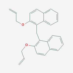 1,1'-Methylenebis{2-[(prop-2-en-1-yl)oxy]naphthalene}