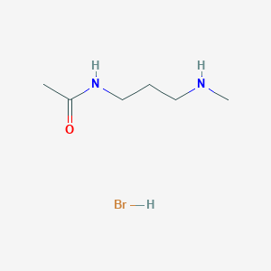 B1455394 N-[3-(methylamino)propyl]acetamide hydrobromide CAS No. 1315367-78-2