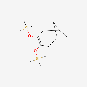 [Bicyclo[4.1.1]oct-3-ene-3,4-diylbis(oxy)]bis(trimethylsilane)