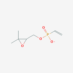 (3,3-Dimethyloxiran-2-yl)methyl ethenylphosphonate