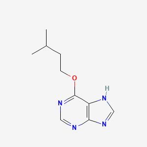 6-(3-methylbutoxy)-7H-purine