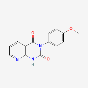 3-(4-methoxyphenyl)-1H-pyrido[2,3-d]pyrimidine-2,4-dione