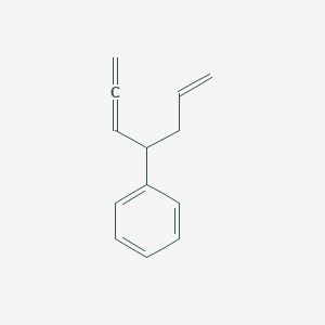 (Hepta-1,2,6-trien-4-yl)benzene